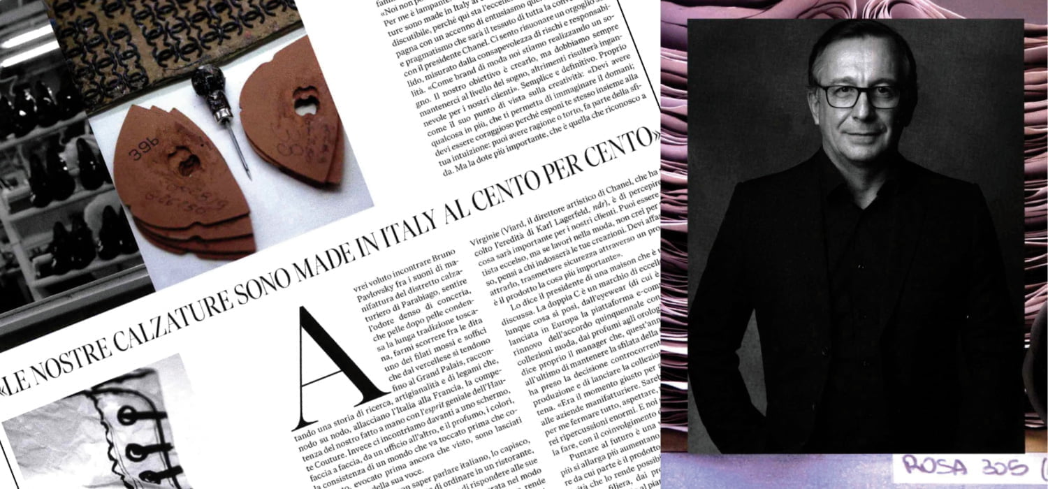 Chanel enhances italian manufacturing skills
